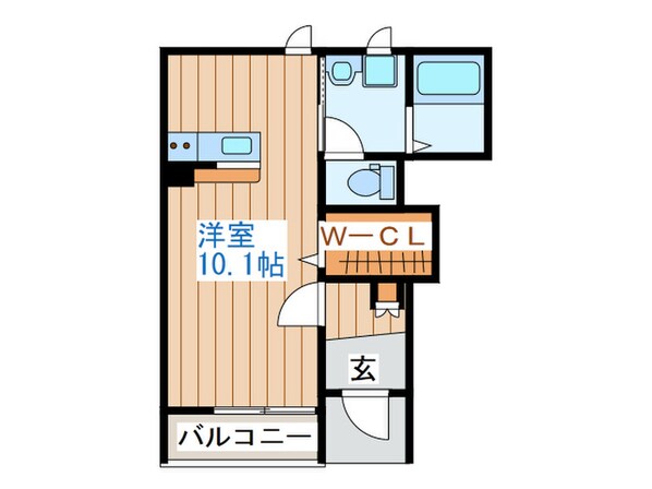 ベルクレストの物件間取画像